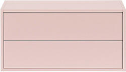  Boxie 2 fiókos fali szekrény 40x80x37 cm pink