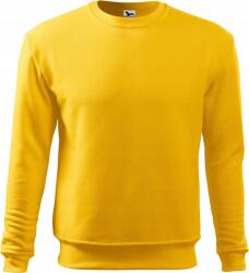 MALFINI Férfi pamut pulóver egyenes szabású Malfini Terry ESSENTIAL406 Sárga M (4060414)
