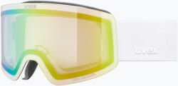 uvex Скиорска маска UVEX Provoqe V white matt/vario green mirror