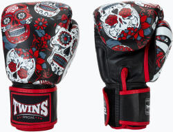 Twins Special Mănuși de box Twins Special Fancy FBGVL3-53 Skull red/black