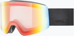 uvex Ochelari de schi UVEX Provoqe V black matt/vario rainbow mirror