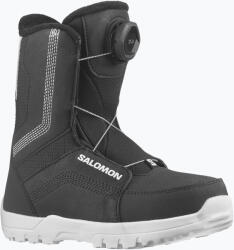 Salomon Детски обувки за сноуборд Salomon Whipstar Boa Jr black/black/white