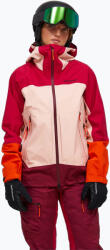 Peak Performance Дамско скиорско яке Peak Performance Visilight GTX C-Knit 3L tech burgundy/peach fuzz