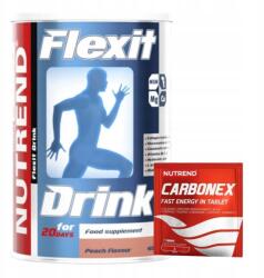 Nutrend Flexit Őszibarack ital 400 g Kollagén Ízületi Regenerálás Carbonex (NTR/001#BRZOS)