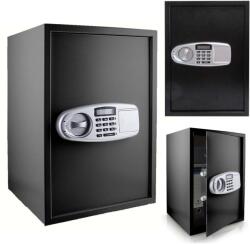 Pepita Seif Electronic Antishoc cu Blocare Numerică XXL 50x35x30cm - negru (YG8)