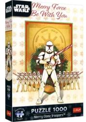 Trefl Premium Plus: Star Wars, Klónok karácsonya puzzle - 1000 darabos - pcx