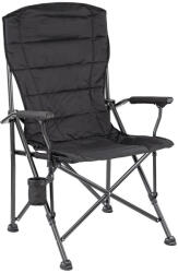 Leziter XL karfás horgász szék pohártartóval fekete