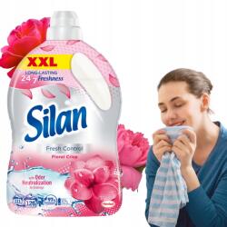 Silan Fresh Control Floral Crisp öblítőszer, 2.772L, virágos, 126 mosás (Płyn do płukania Silan XXL)