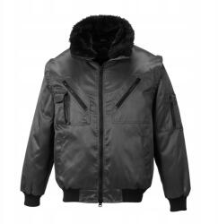 Portwest Fekete munkakabát Portwest Pj10 (PJ10BKR)