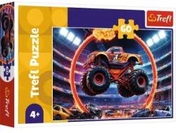 Trefl Trefl: Monster Truck - 60 darabos kirakó