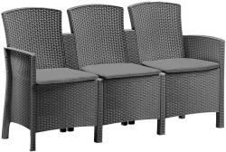  Lima 3 üléses kerti kanapé