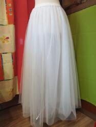 Lovaskate ESKÜVŐ ASZ36 - 5 rétegű hosszú tüll szoknya - több színben