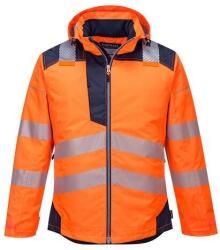 Portwest PW3 Hi-Vis télikabát (T400ONRM) - pepita