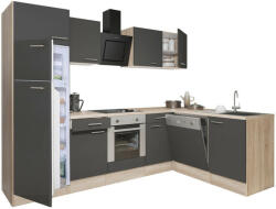  Yorki 280 sarok konyhabútor felülfagyasztós hűtős kivitelben - pepita - 404 990 Ft