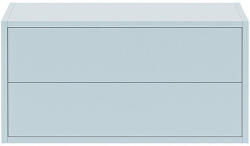  Boxie 2 fiókos fali szekrény 40x80x37 cm kék - pepita - 67 490 Ft