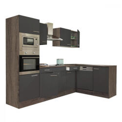  Yorki 280 sarok konyhabútor sütős és mikrohullámű sütős kivitelben - pepita - 401 990 Ft