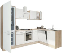  Yorki 280 sarok konyhabútor alsó sütős, alulfagyasztós hűtős kivitelben - pepita - 398 990 Ft