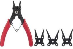 TOOLCRAFT TO-6679764 Seeger Gyűrű Fogó Alkalmas Külső- és Belső Csapágygyűrűk 10-50 mm 10-50 mm Hegy Forma Hajlított, 90°, Hajlított, 45°, Egyenes