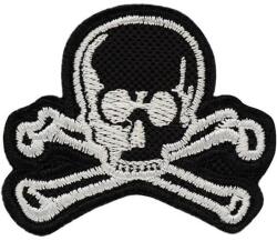 M-Tac Patch - emblemă M-Tac Old Skull - Black
