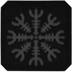 M-Tac Patch - emblemă M-Tac Casca groazei Laser Cut - Black/Grey