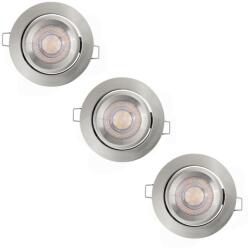 OSRAM - 3 darabos szett: SIMPLE dimmelhető beépíthető LED lámpatest LED/4, 9W/230V 4058075617766 (P225214)
