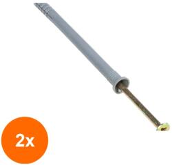 Z-tools Set 2 x Diblu Universal din Plastic cu Surub, 6 x 40 mm, 200 Bucati, Z-tools (LIZ-2xZLN-ZLN8014)