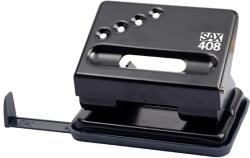 ICO Lyukasztó SAX 408 2 lyukú fém 30 lap fekete (7310002004) - vectraline