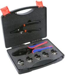 Eurokomp Szorítókészlet szerszám nélküli cserélhető pofákkal + fogó (E6287)