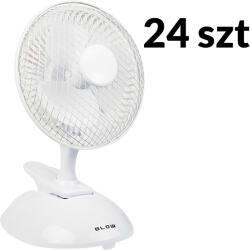  6"/15 cm-es 2 az 1-ben asztali ventilátor klippszel 25W (44-067)