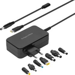 Krüger&Matz univerzális 90W-os tápegység Power Delivery funkcióval 7 végződéssel (KM1450-90)