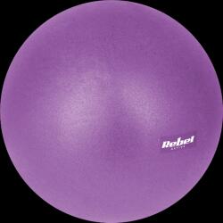 Rebel Rehabilitációs pilates mini gimnasztikai labda 25cm, lila színű, REBEL ACTIVE (RBA-3103-PU)