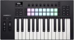 Novation Launchkey 25 MK4 Black MIDI mesterbillentyűzet (LAUNCHKEY-25-MK4)
