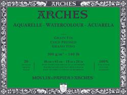 ARCHES Watercolour Cold Pressed Скицник 20 46 x 61 cm 300 g (A1795064)