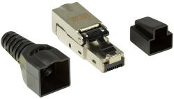 LogiLink MUFA RJ-45 LOGILINK pt. cablu FTP, SFTP, Cat6a, RJ-45 (T), ecranat, aliaj zinc ecranat, manson, pentru cablu solid/litat AWG22-26, 1 buc, MP0044 (MP0044)