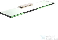 Laufen NIARA 40 cm-es fali üvegpolc, fényes rózsaarany H3850621620001 (H3850621620001)