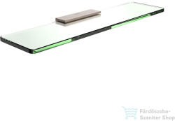 Laufen NIARA 40 cm-es fali üvegpolc, csiszolt rózsaarany H3850621680001 (H3850621680001)