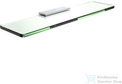 Laufen NIARA 40 cm-es fali üvegpolc, króm H3850620040001 (H3850620040001)