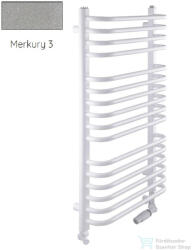 Radeco UMBERTO AD3-600/UE 930x650 törölközőszárítós radiátor MERKURY 3 (metál világosszürke) színben (Radeco_UMBERTO_AD3_600_UE_MERKURY3)