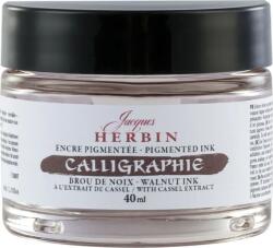 Jacques Herbin Calligraphy Cerneală caligrafică Walnut Husk 40 ml 1 buc (11300T)