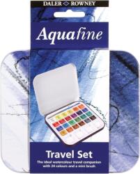 Daler-Rowney Aquafine Metal Set de vopsele acuarela 24 buc (131900924)