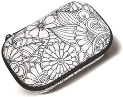 ZIPIT Penar Penar cu fermoar, ZIPIT Color In Storage box - Big Flowers (ZP-195984) Penar