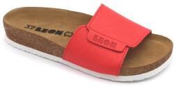 LEON 4022 LEON Comfort női bőr papucs (LEON4294-piros35)