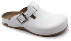 LEON 707 LEON Comfort férfi bőr klumpa (LEON64-fehér42)