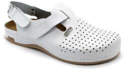 LEON 701 LEON Comfort férfi bőr szandál (LEON28-fehér44)
