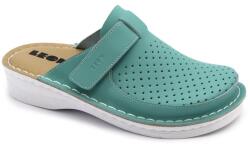 LEON V263 LEON Comfort női bőr klumpa (LEON5538-türkiz bakar38)