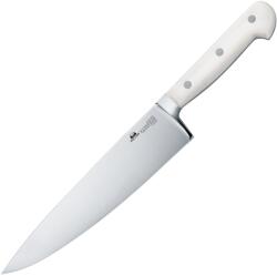 DUE CIGNI Cuțit De Bucătărie Fix Lamă Forjată Seria Florence Mâner Alb 2c 667/20 W