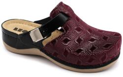 LEON 903 LEON Comfort női elasztikus klumpa (LEON3406-Melisa bordó37)