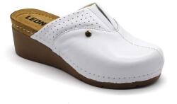 LEON 1002 LEON Comfort női bőr klumpa (LEON437-fehér37)