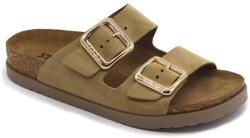 LEON 7010 LEON Comfort női bőr papucs (LEON6411-bézs41)