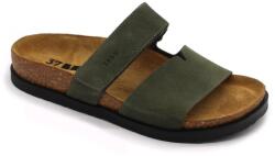 LEON 7020 LEON Comfort női bőr papucs (LEON6703-zöld38)